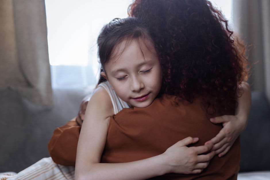 child anxiety parent support comfort home