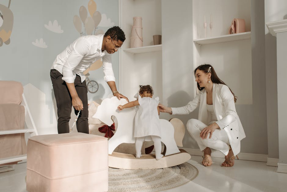 parent child play interaction toddler secure attachment home