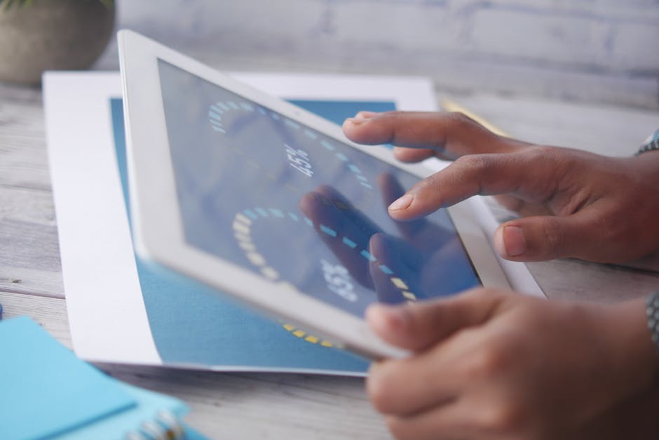 student using AI tutor app on tablet, online personalized learning interface