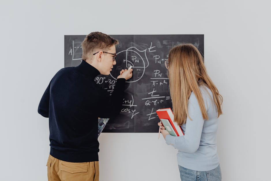 student using AI tutor app, adaptive learning algorithm visualization