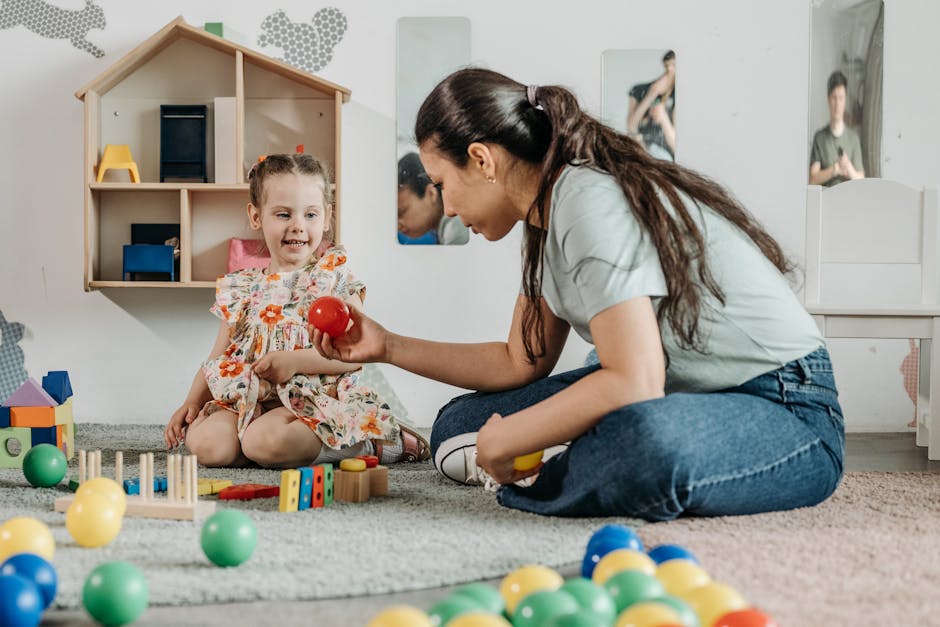speech therapy toddler session, language development intervention child