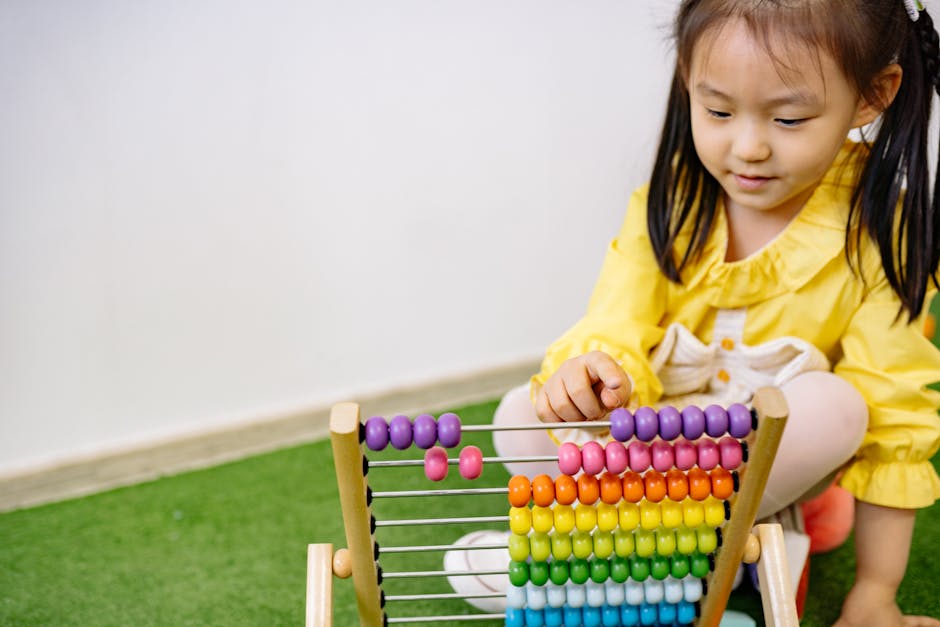 child math learning, early childhood education, preschool numeracy