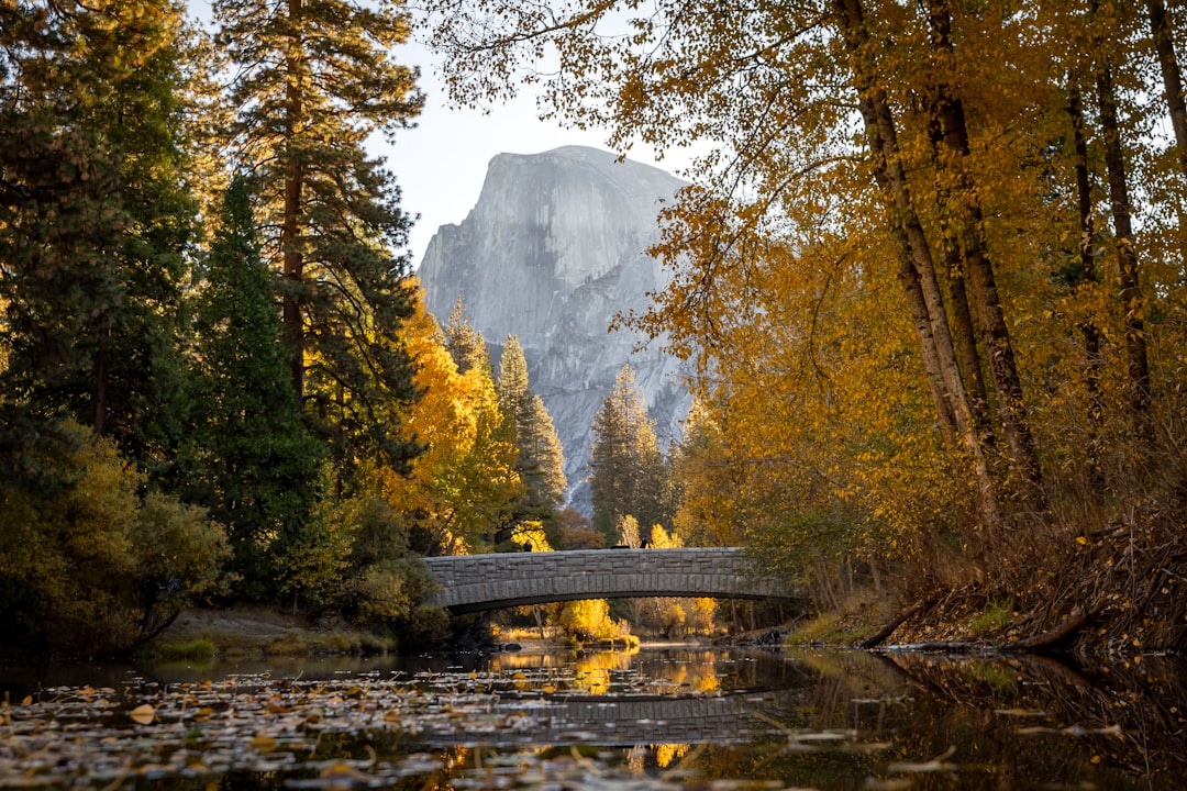 Yosemite Valley permit system, Half Dome reflection Sentinel Bridge