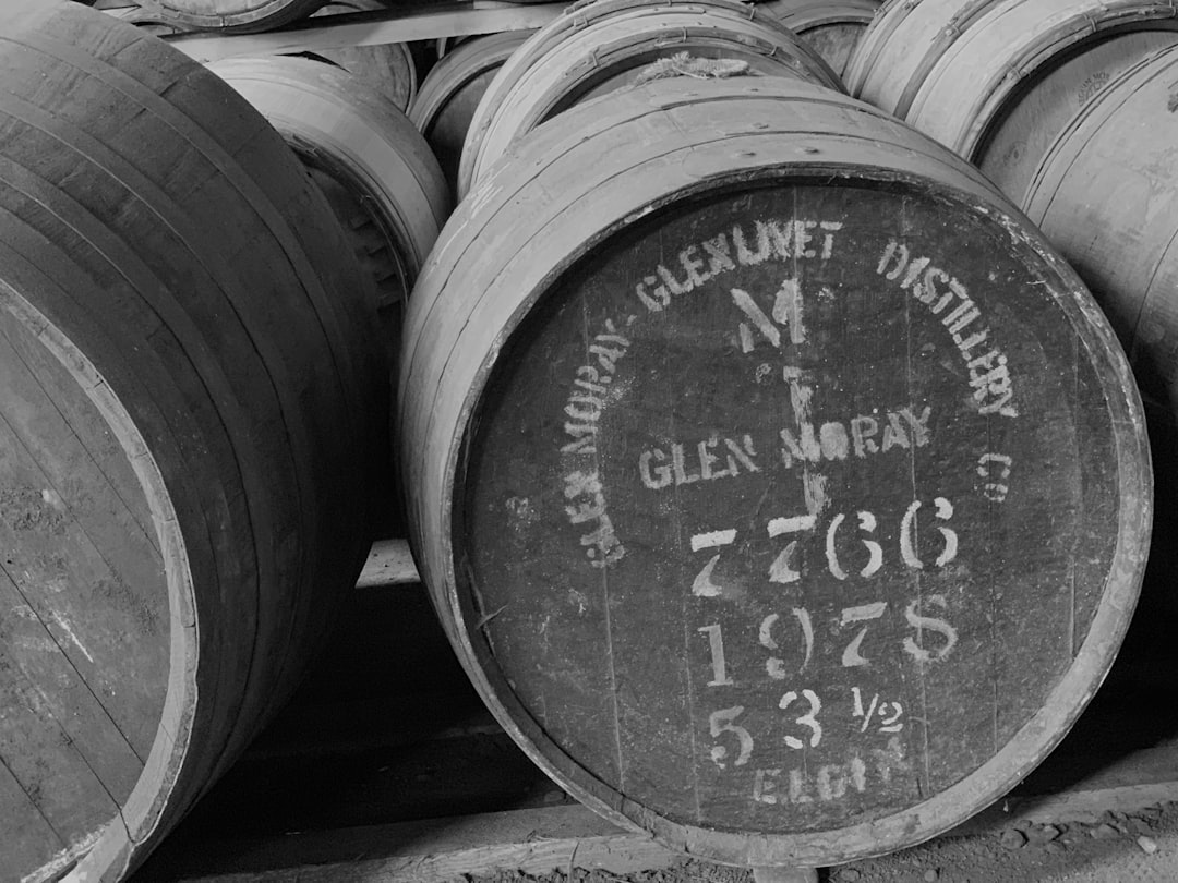whisky distillery scotland highland, whisky cask barrel aging warehouse